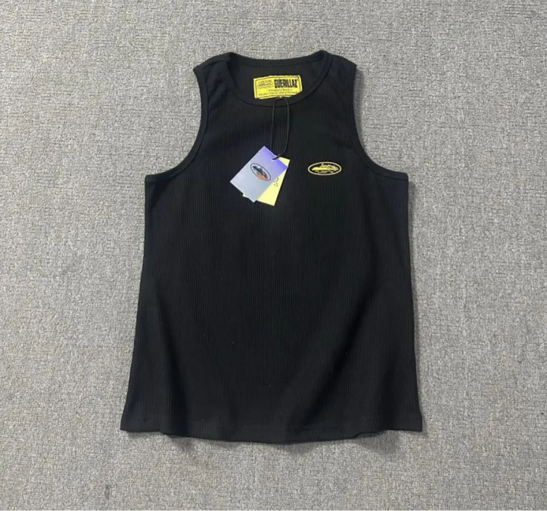 サイズS corteiz コーテイズ タンクトップ 新品未使用 Corteiz Women's Tank Top Triple Black - FW23 - JP