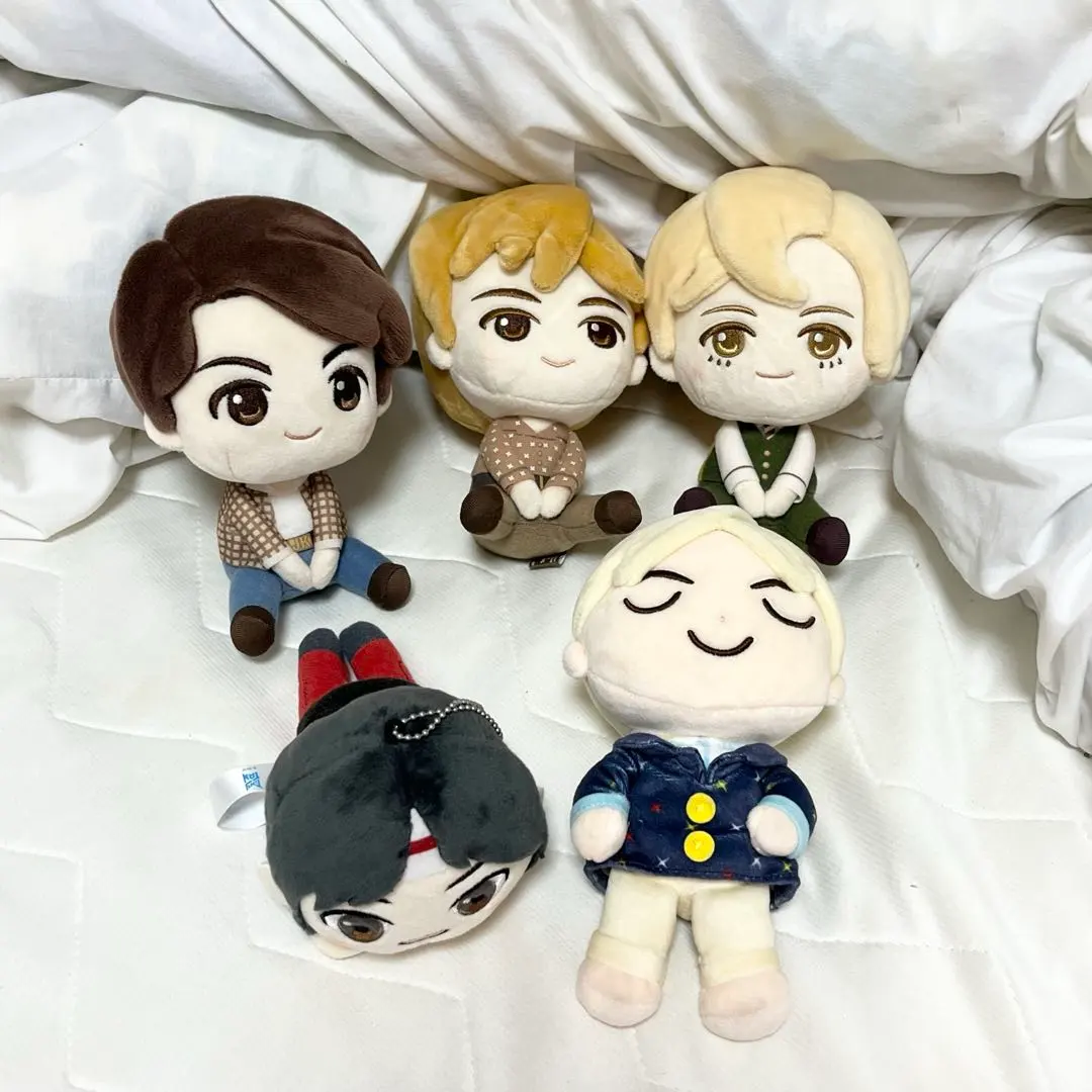 Thumbnail of BTS Tiny TAN Plush Doll 5-Piece Set - Bundle