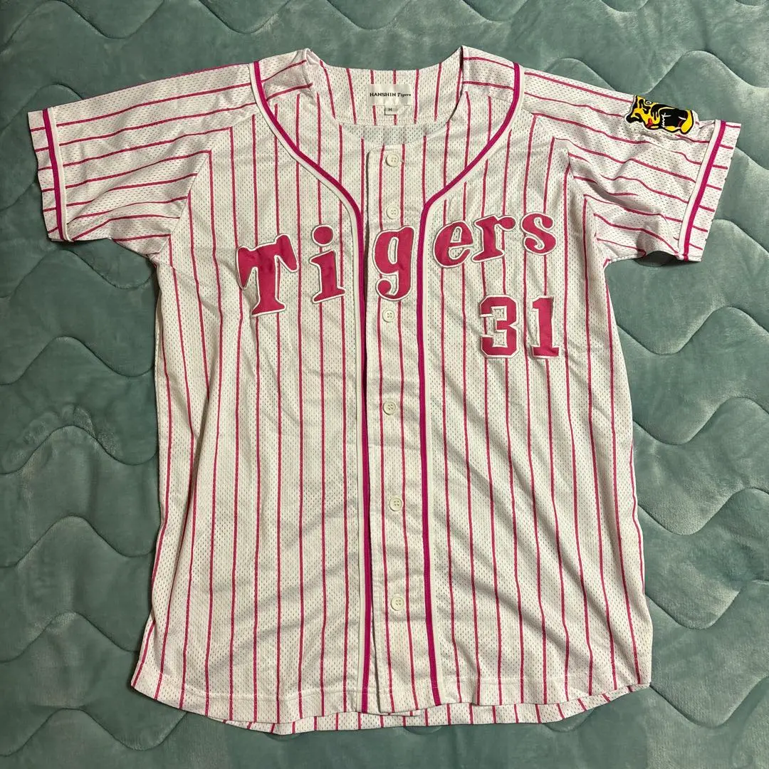 貴重‼︎阪神タイガースLIN 林威助ユニフォーム31番 ワッペン付き