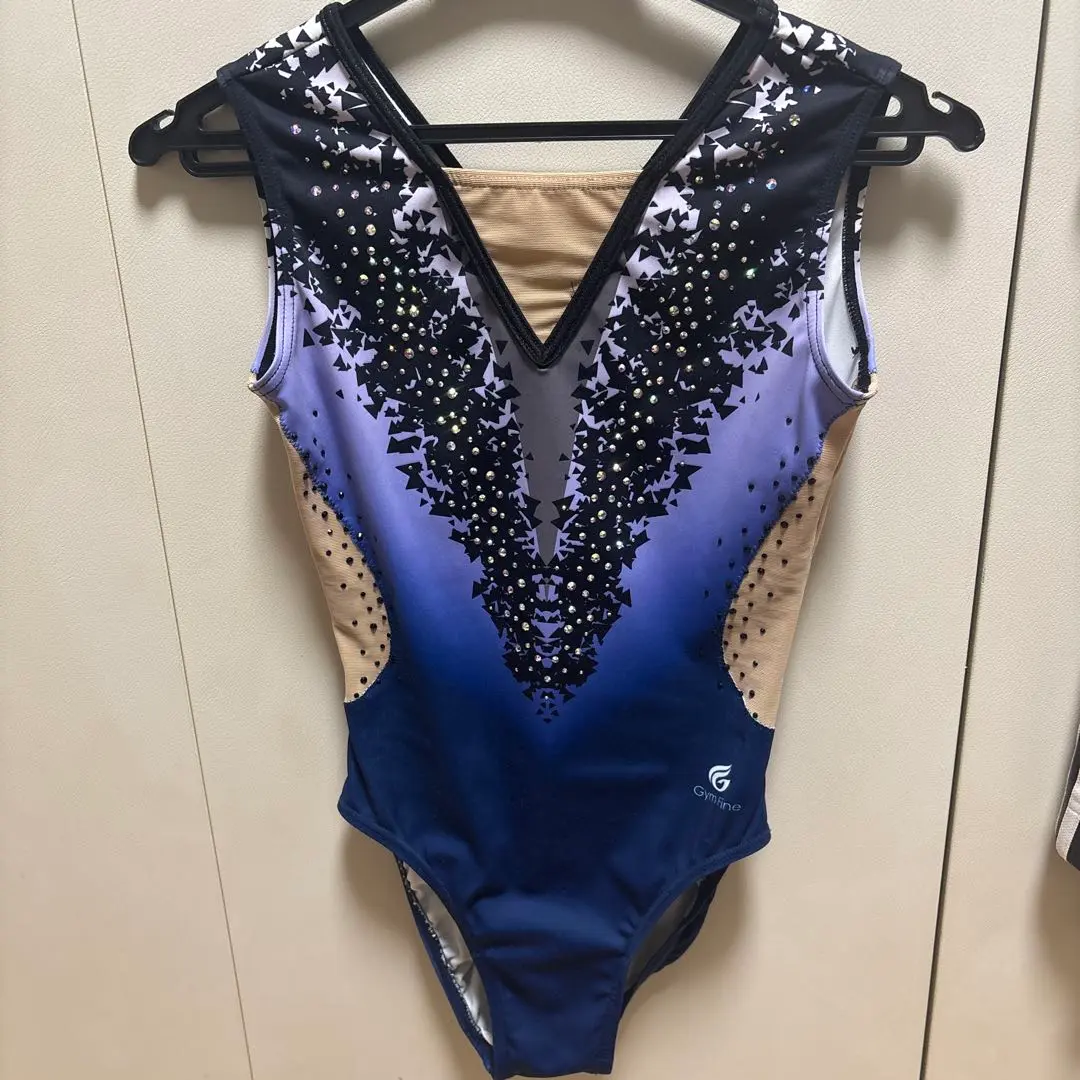 ジムファイン　GymFine 130cm レオタード　新体操　衣装 ジムファイン GymFine 130cm レオタード 新体操 衣装 - メルカリ