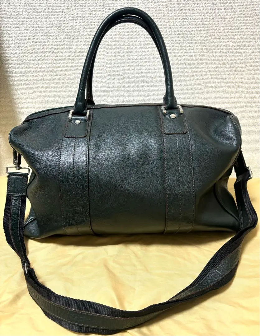 【希少】DELLGA デルガ レザー ボストンバッグ 希少】DELLGA デルガ レザー ボストンバッグ