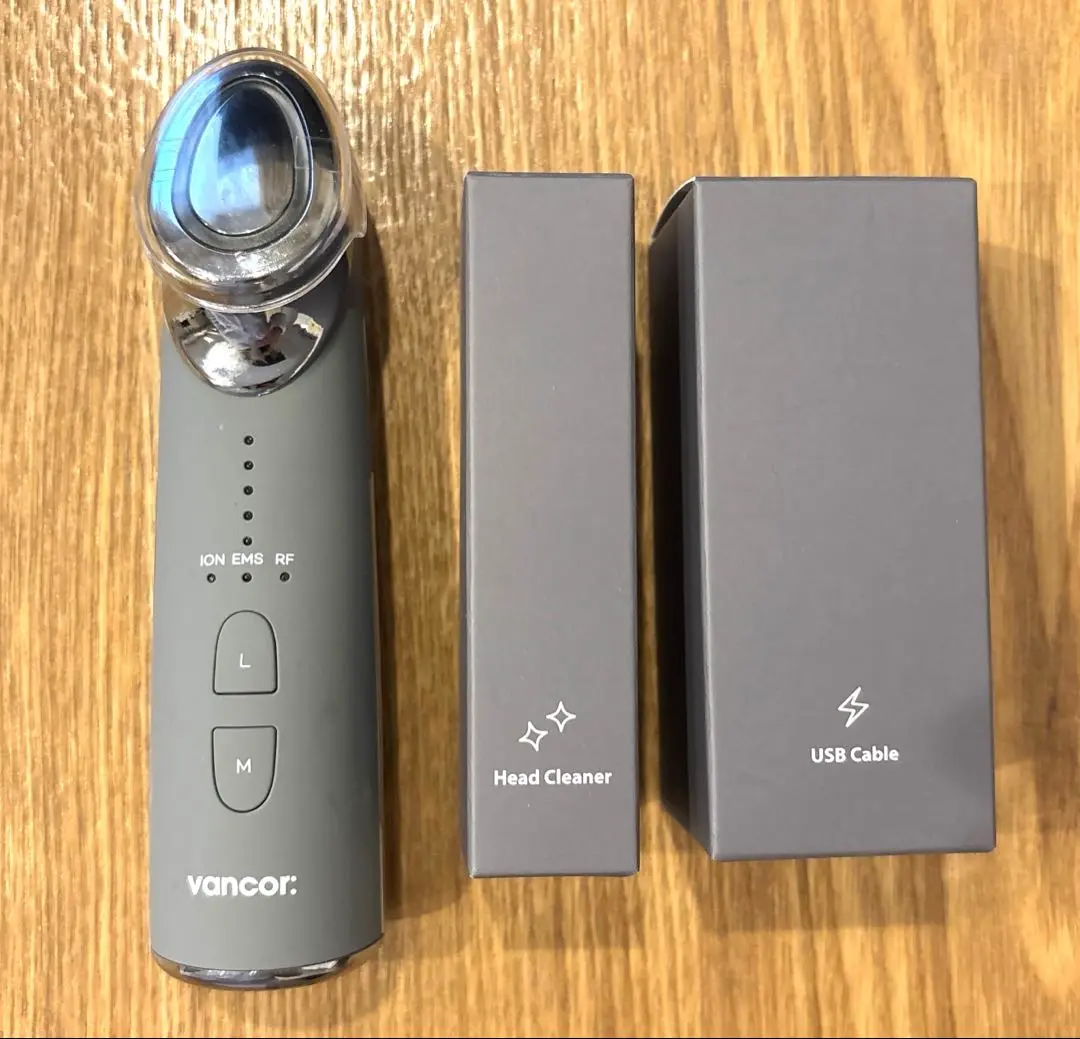vancor 美顔器 ION EMS RF機能 グレー vancor 美顔器 ION EMS RF機能 グレー