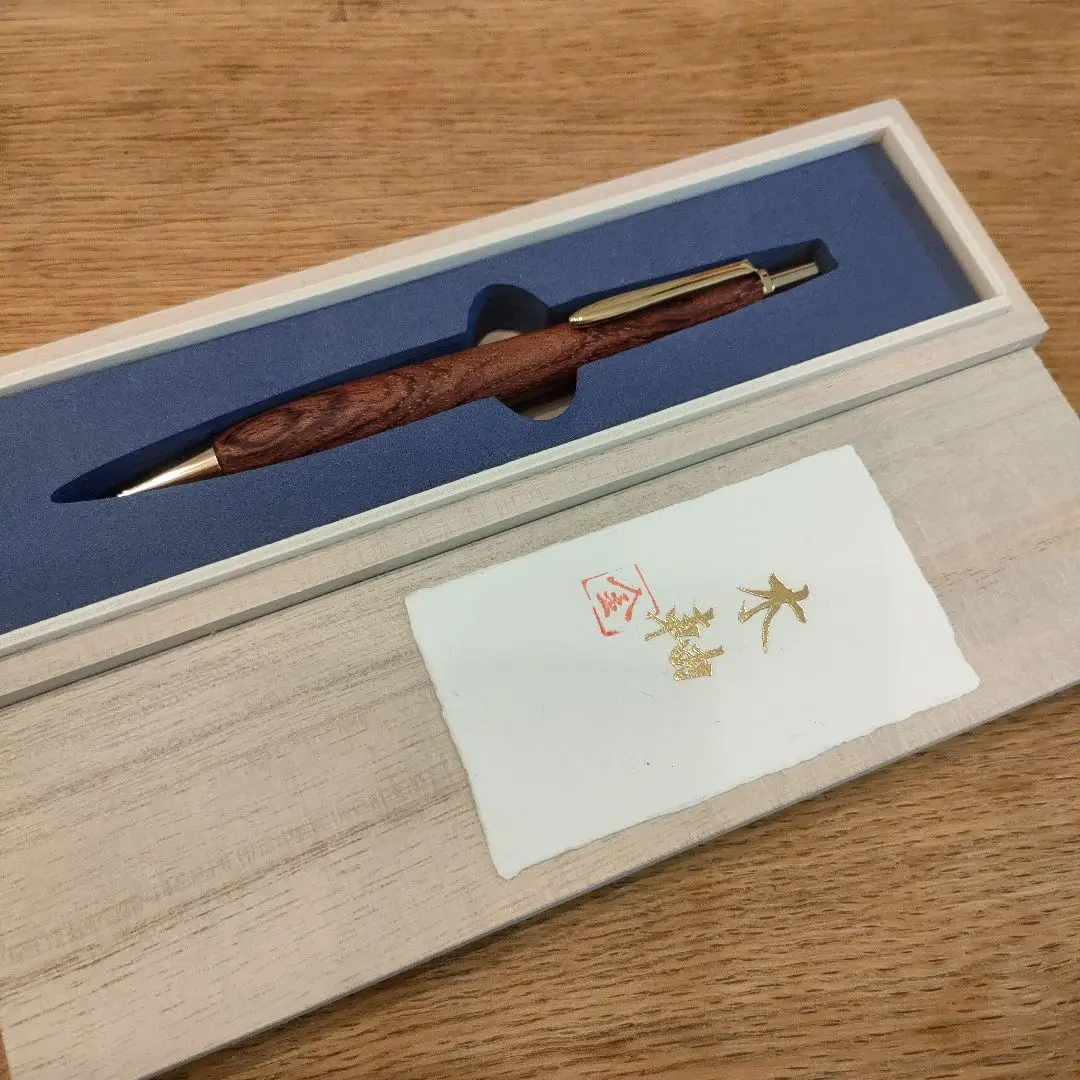 【新品】金木犀 パロサント 木軸ボールペン 翡翠の木】 パロサント 受注生産品 | 木軸ペン工房 金杢犀