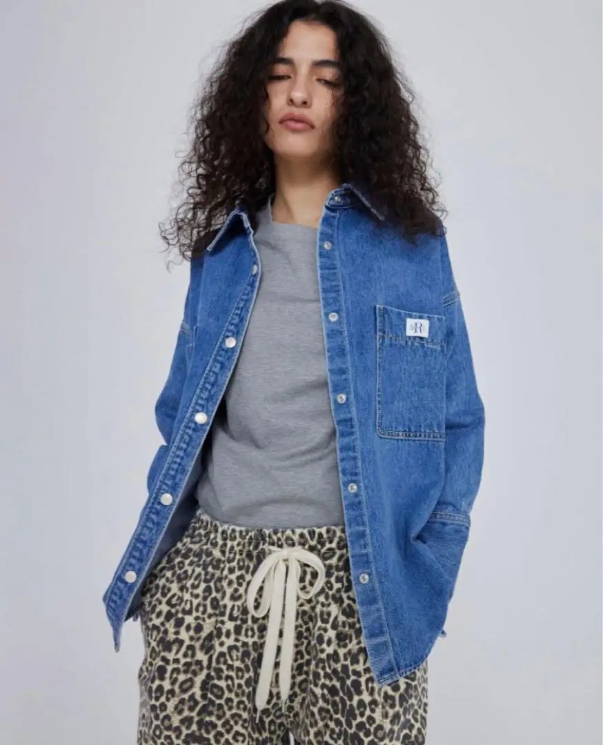 DENIM ワークカバーオールジャケット　シールームリン 2025年最新】SeaRoomlynn Gジャン・デニムジャケット・カバーオールの