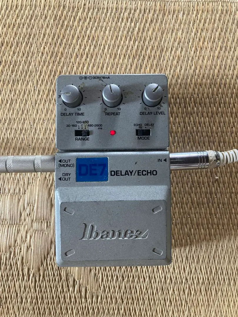 【廃盤希少】 ギターエフェクター ディレイ Ibanez DE7 Ibanez/DE7 デジタルディレイ&エコーのレビュー