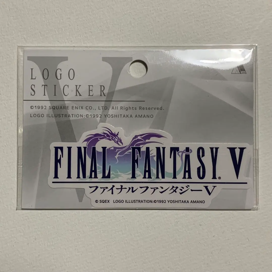 ファイナルファンタジー　ロゴステッカー Amazon.co.jp: ファイナルファンタジーVI ロゴステッカー