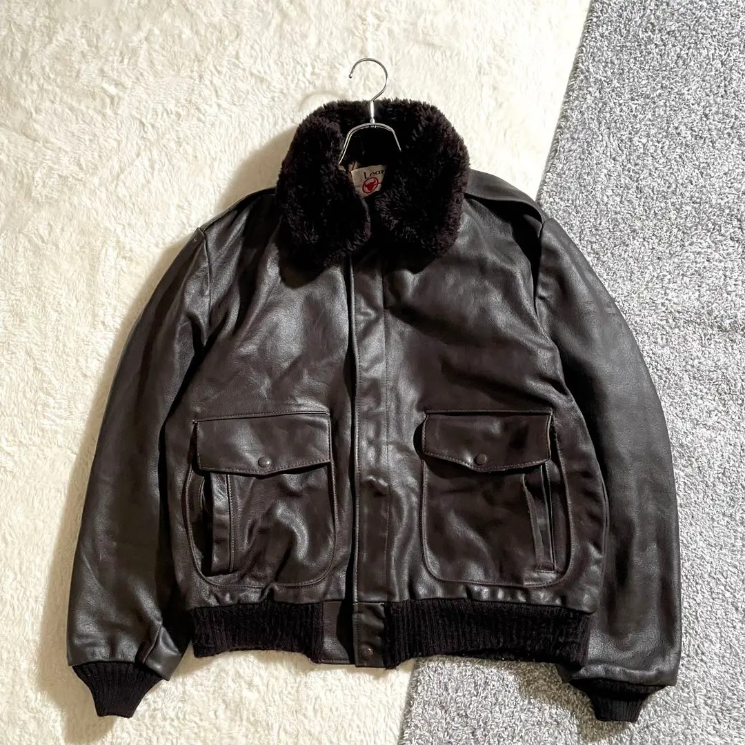 希少レア 70s Vintage Sears G-1 フライトジャケットUSA製 70s USN G-1 Flight Jacket | VOSTOK