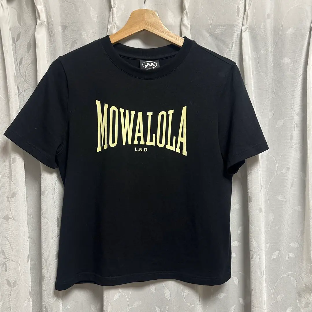 MOWALOLA 黒 Tシャツ L.N.D. MOWALOLA Tシャツ - NUBIAN