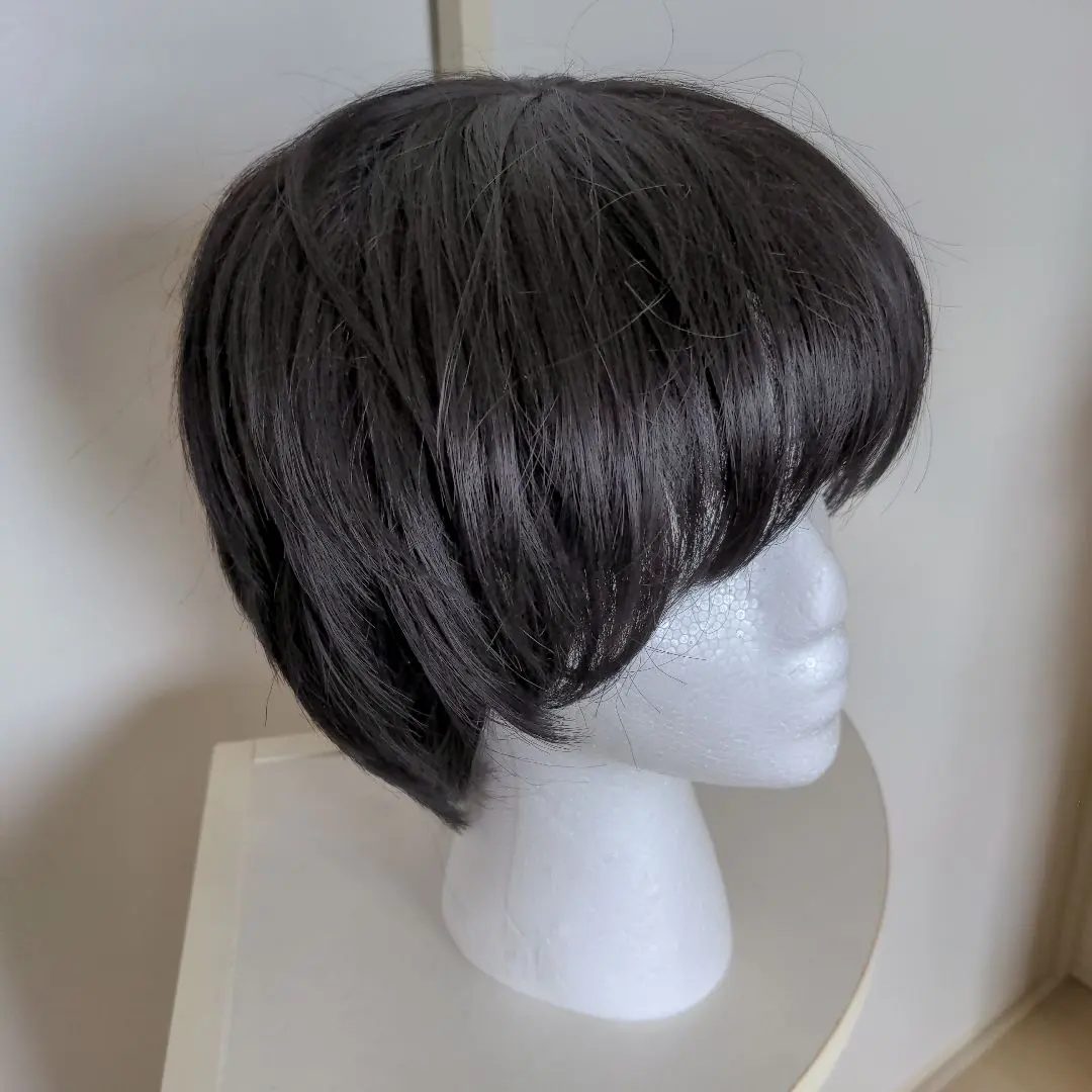 Thumbnail of Black wig, short