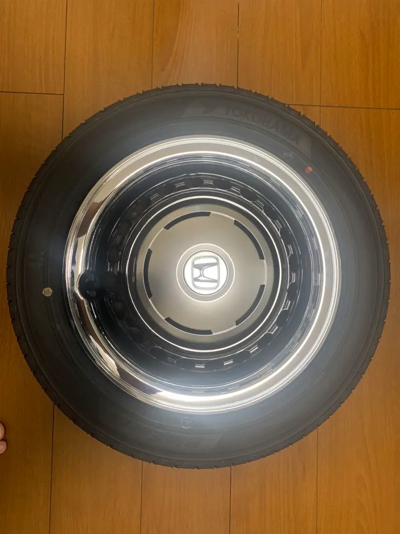 ★5月新車外し★N-BOX JOY◆純正ホイール+エコピア◆４本セット◆送料込 ホンダ HONDA 純正 アルミホイール 14インチ 4.5J インセット40