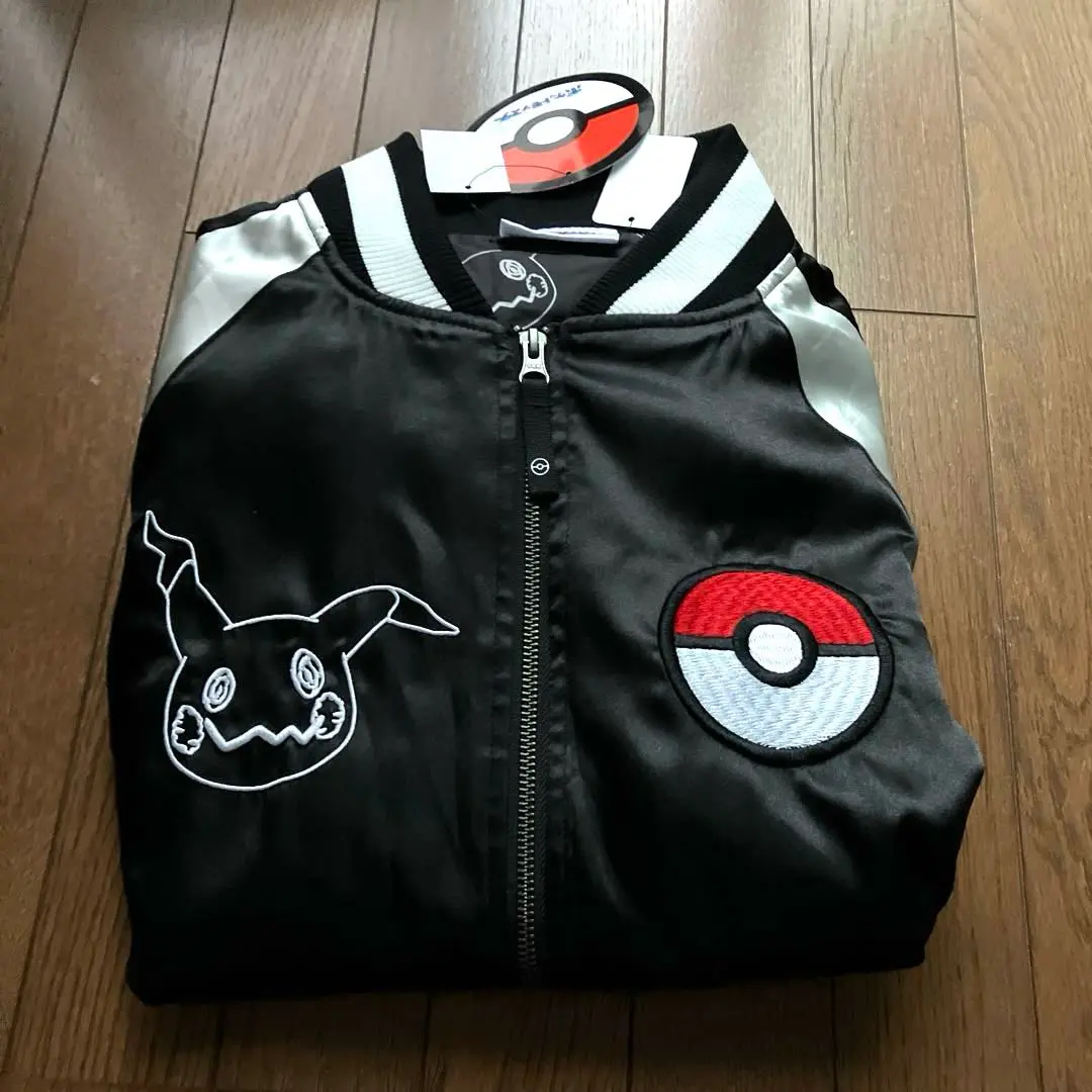 ポケモン ミミッキュ ジャージ 薄手 スカジャン LLサイズ メンズ レディース ポケモン ミミッキュ ジャージ 薄手 スカジャン LLサイズ メンズ