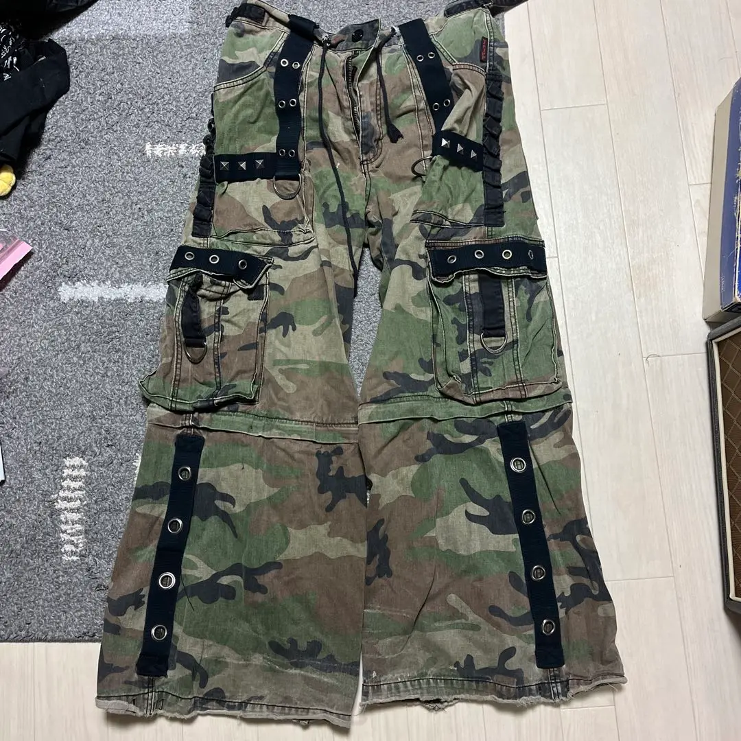 tripp nyc 迷彩 TRIPP NYC 】迷彩柄 ユニセックス チェーン☆ パンツ (TRIPP NYC