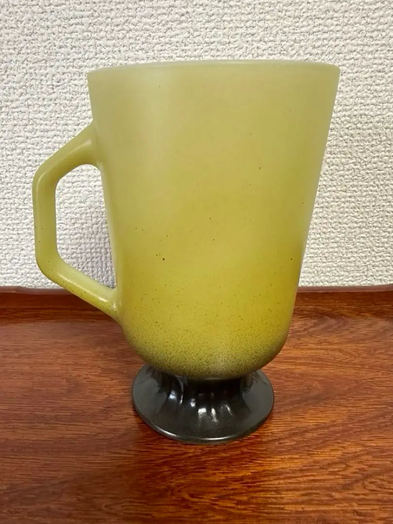 バーガーキング2個セット　ステッカー付き　フェデラル　ミルクガラス　フッテッド Favorite Milk Glass ｜ STANDARD CALIFORNIA[スタンダード
