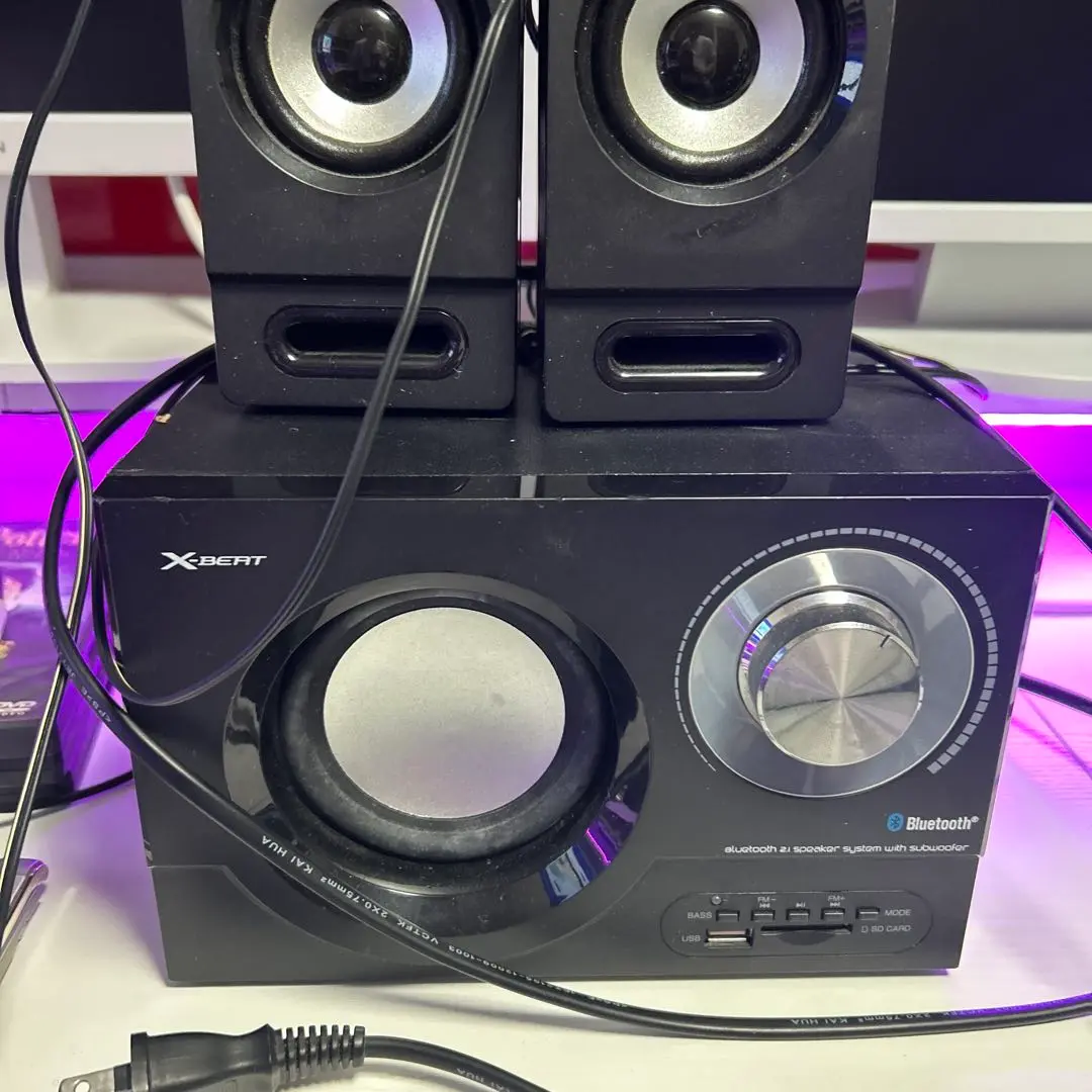 X-BEAT 2.1スピーカーシステム Bluetoothウーファー付き Amazon.co.jp: X-BEAT 2.1ch Bluetooth スピーカー 31W出力 サブ
