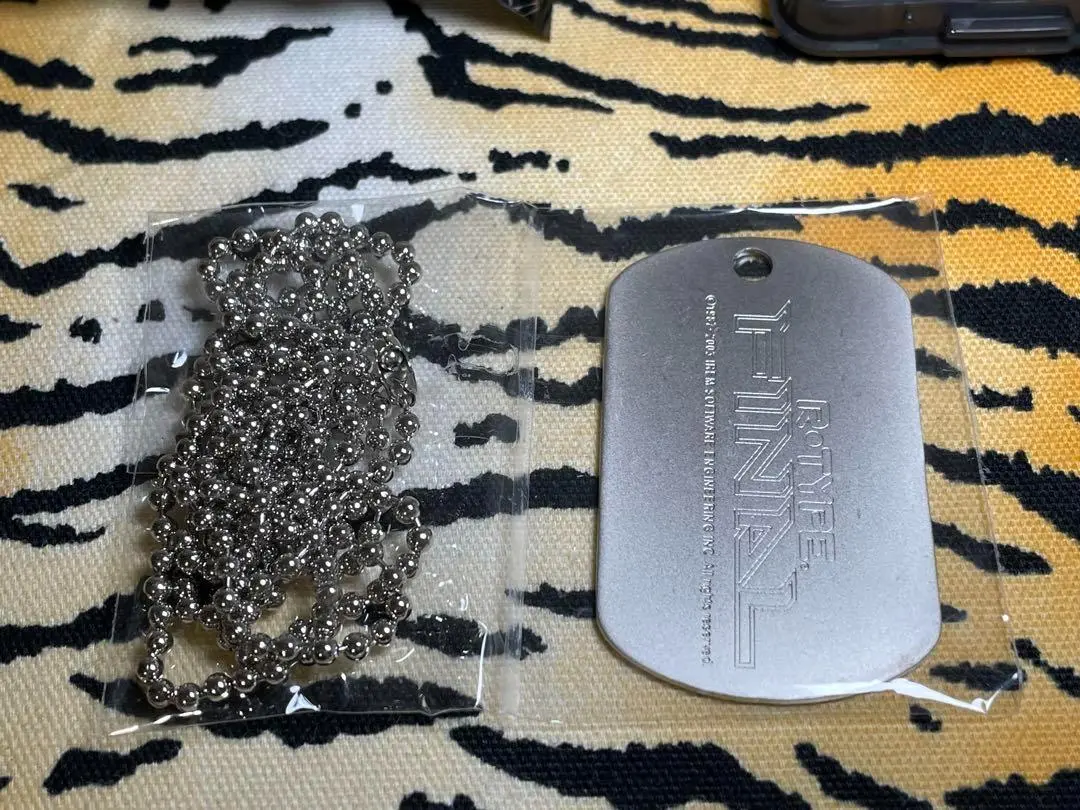 PS2 R-TYPE FINAL R's dog tag R-9E 【非売品】 PS2 R-TYPE FINAL R's dog tag R-9E 【非売品】