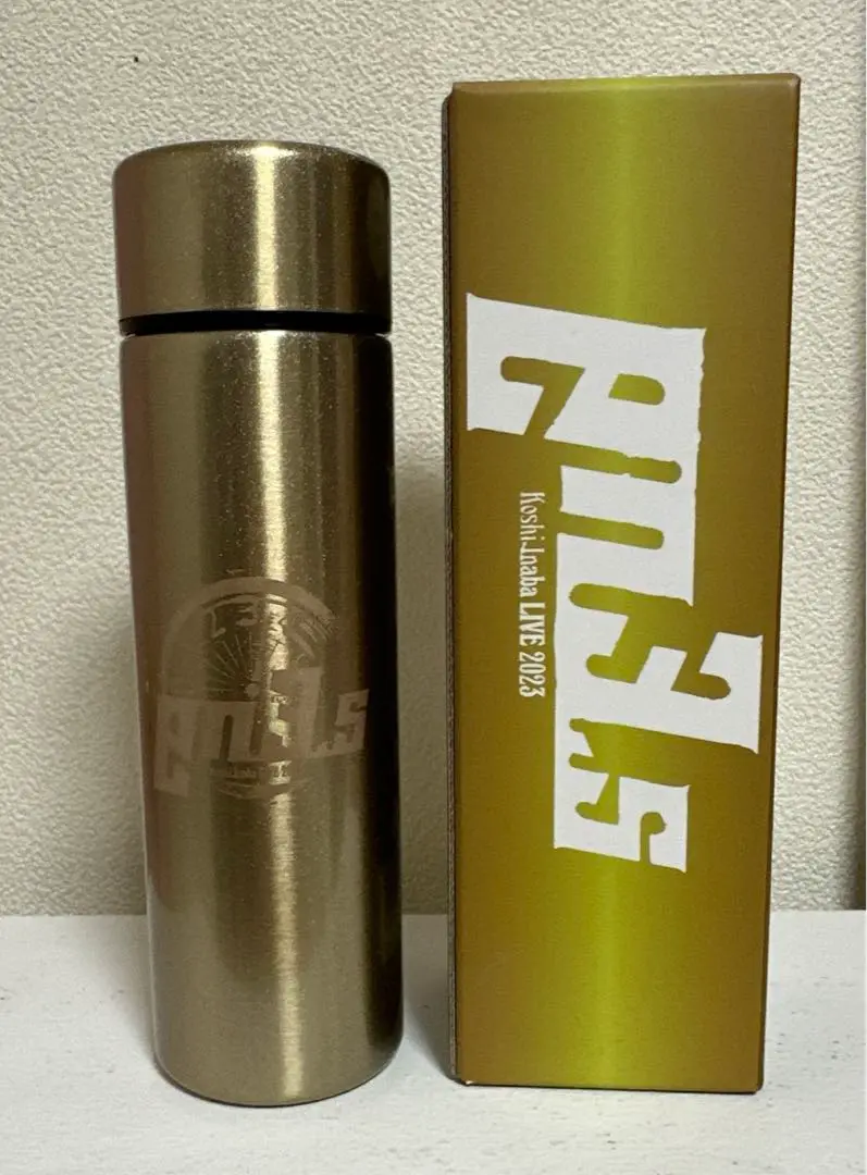 Amazon.co.jp: 稲葉浩志 en3.5 ミニステンレスボトル シルバー B