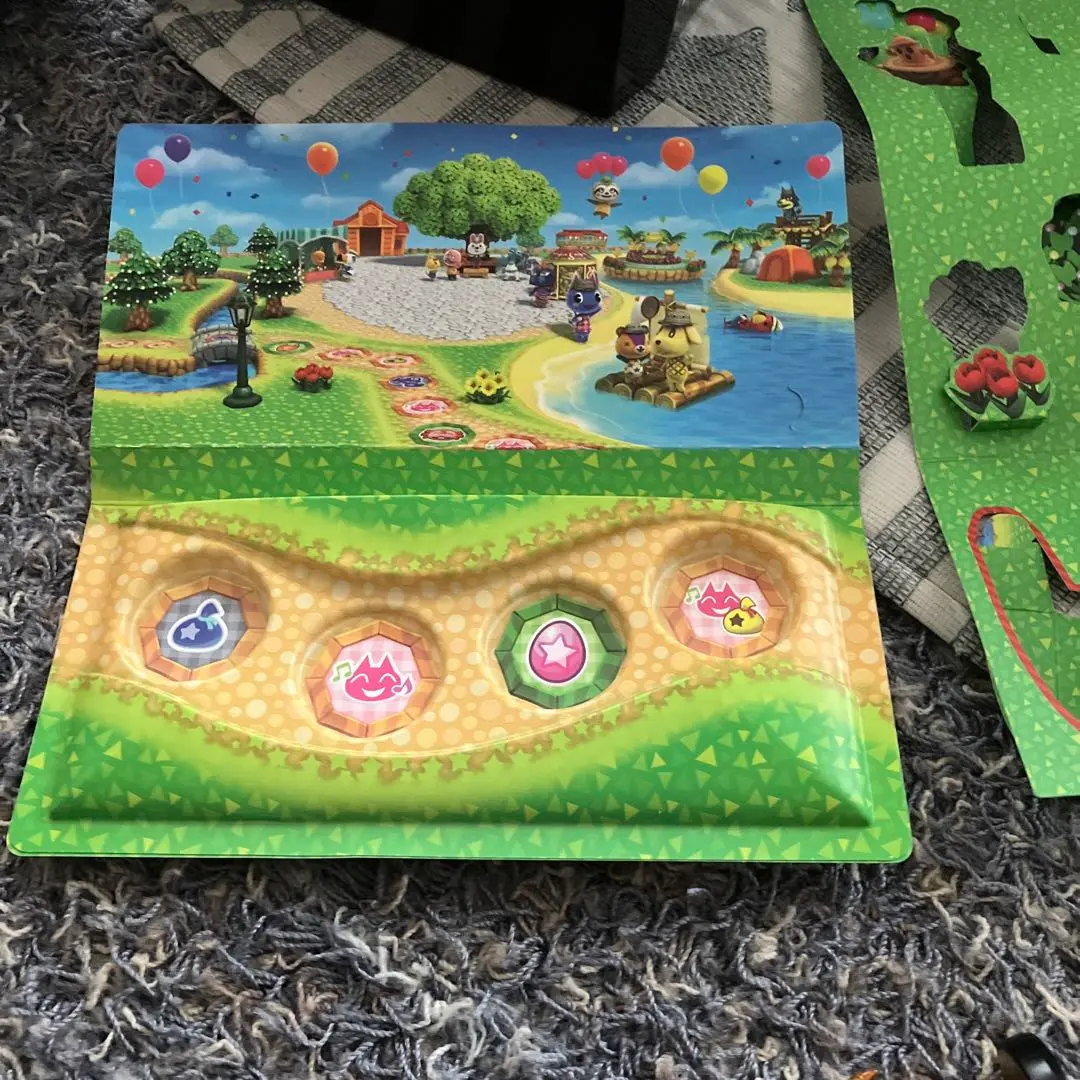 どうぶつの森　ａｍｉｉｂｏフェスティバル　ａｍｉｉｂｏジオラマキット どうぶつの森 amiiboフェスティバル、ジオラマキットがもらえる