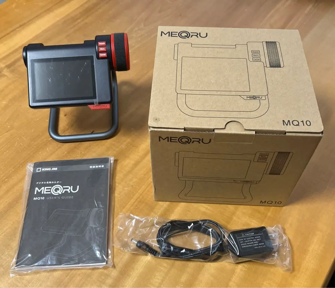デジタル名刺ホルダー　MEQURU メックル　キングジム　MQ10　未使用品 Amazon.co.jp：キングジム デジタル名刺ホルダー「メックル