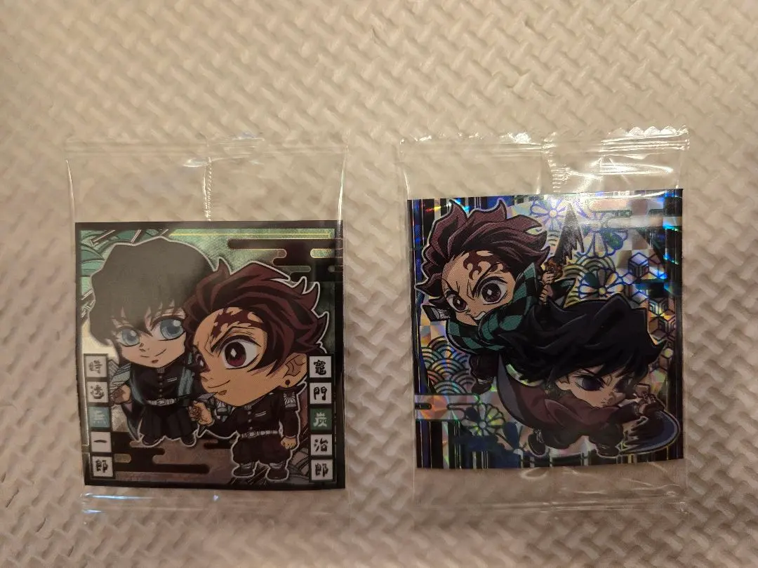 Thumbnail of Kimetsu no Yaiba Wafer Stickers, 2 pieces (13-15, 13-9)