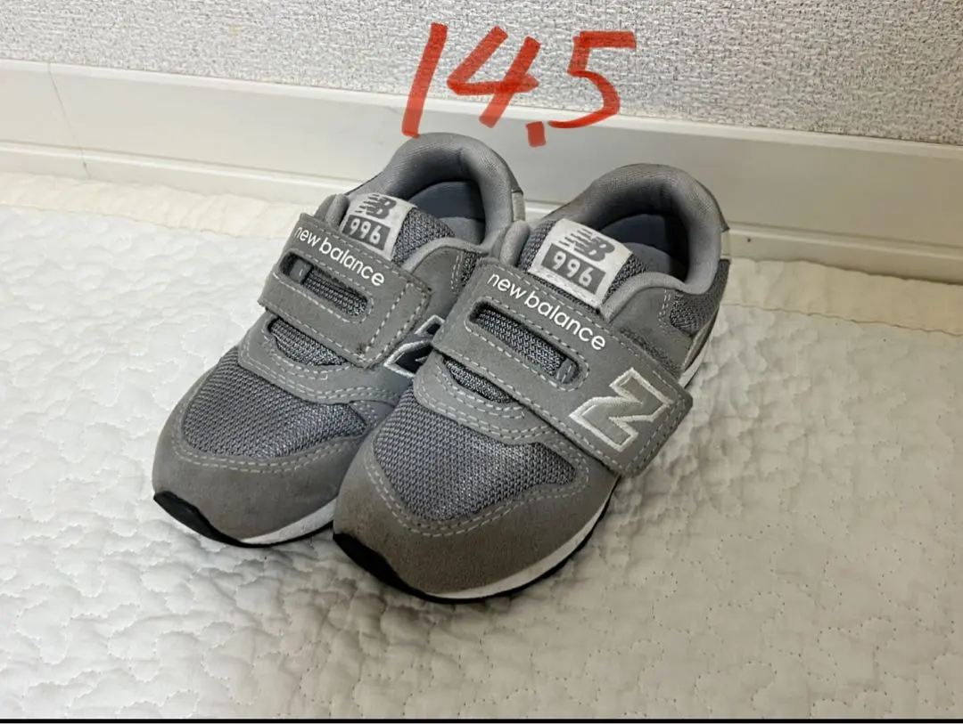 New Balance 996 嬰兒鞋 14.5 灰色 的縮圖