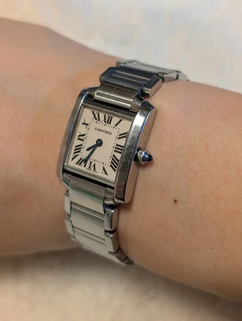【コマ】Cartier タンクフランセーズ　SM ステンレス　ブレスコマ　1コマ 2025年最新】タンクフランセーズ コマ smの人気アイテム - メルカリ