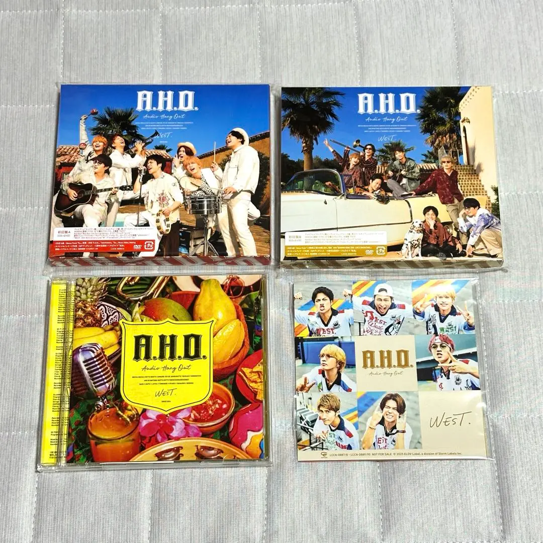 WEST. A.H.O. CD 3形態　セット Amazon.co.jp: 【メーカー特典あり】A.H.O. -Audio Hang Out