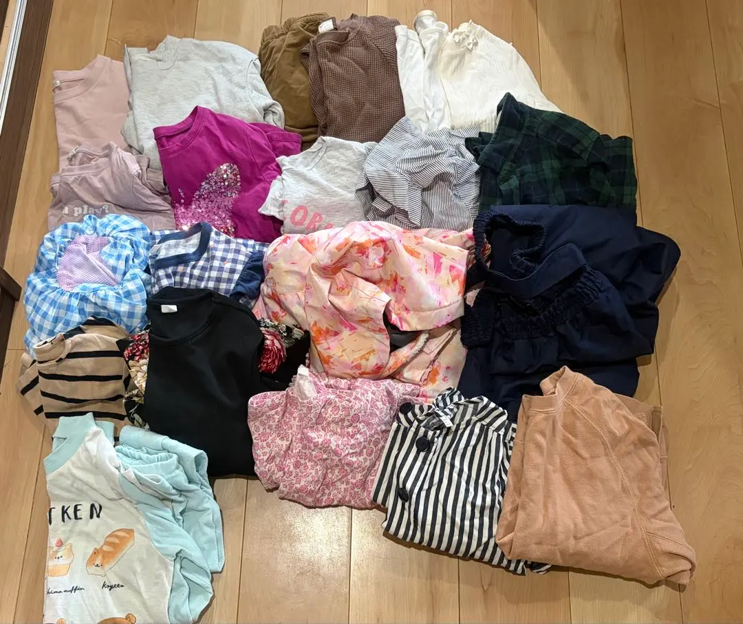 Thumbnail of Kids clothes, bulk sale, girls, size 140, autumn/winter, ski wear, long sleeve, one-piece, female