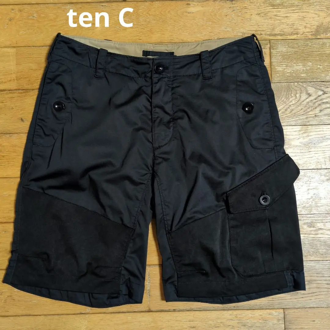 ten-c テンシー　ハーフパンツ　46 ブラック（黒）系 Ten-C (テンシー ) ハーフ・ショートパンツ