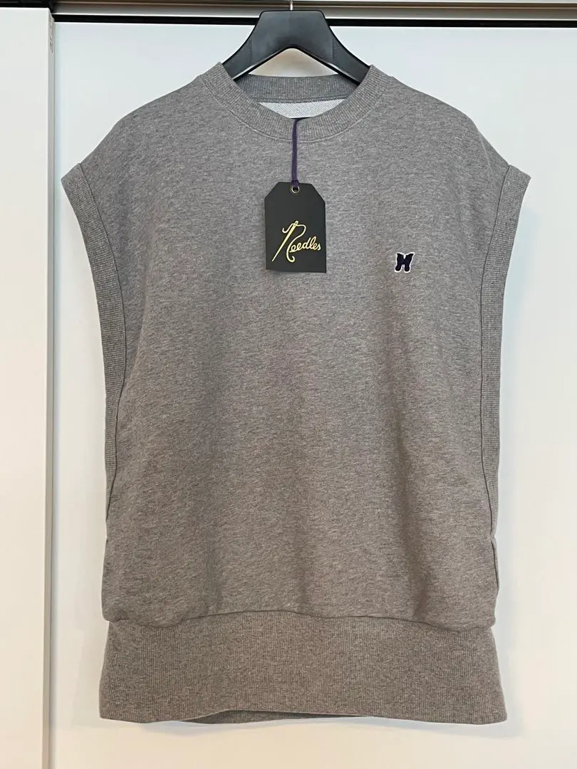 Needlesスリーブレスベスト 23SS】Needles ニードルズ スリーブレス スウェット ベスト