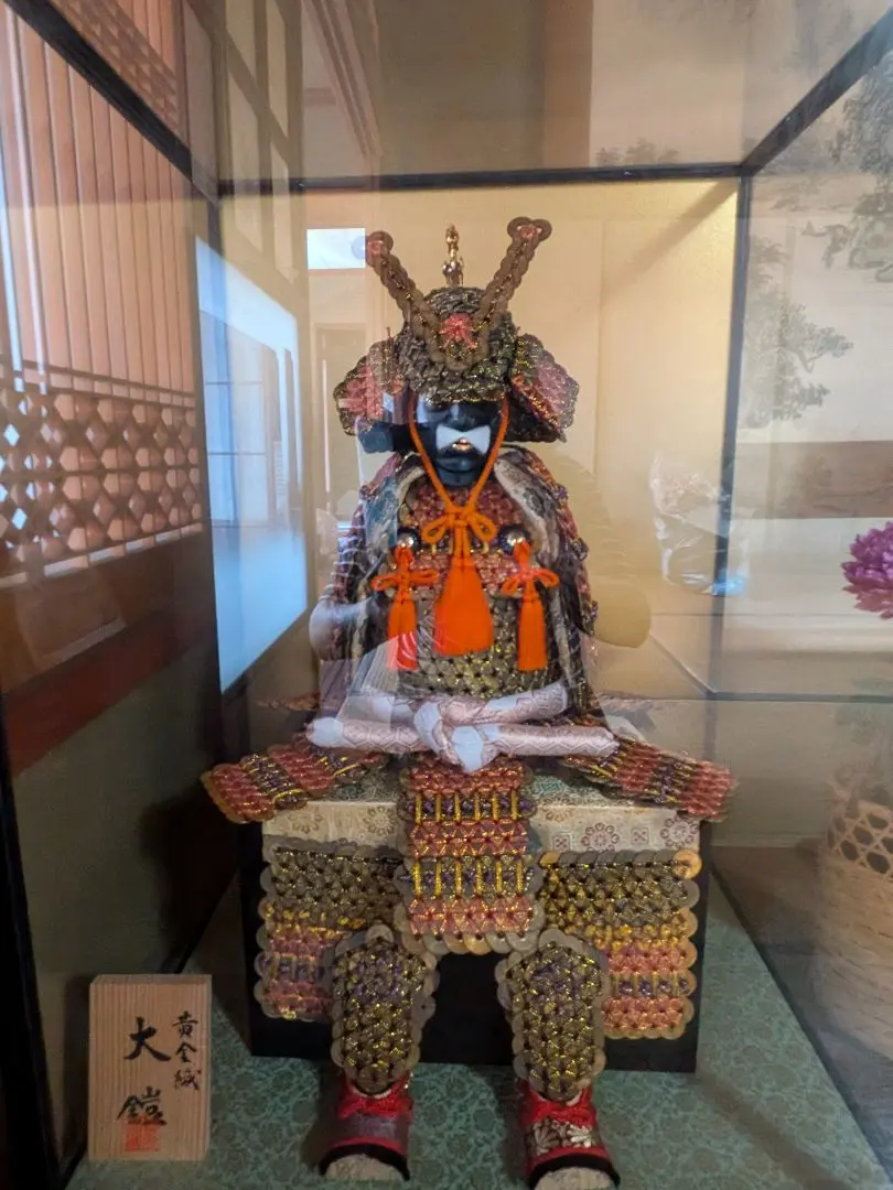 御所人形 武士鎧 約30公分 的縮圖