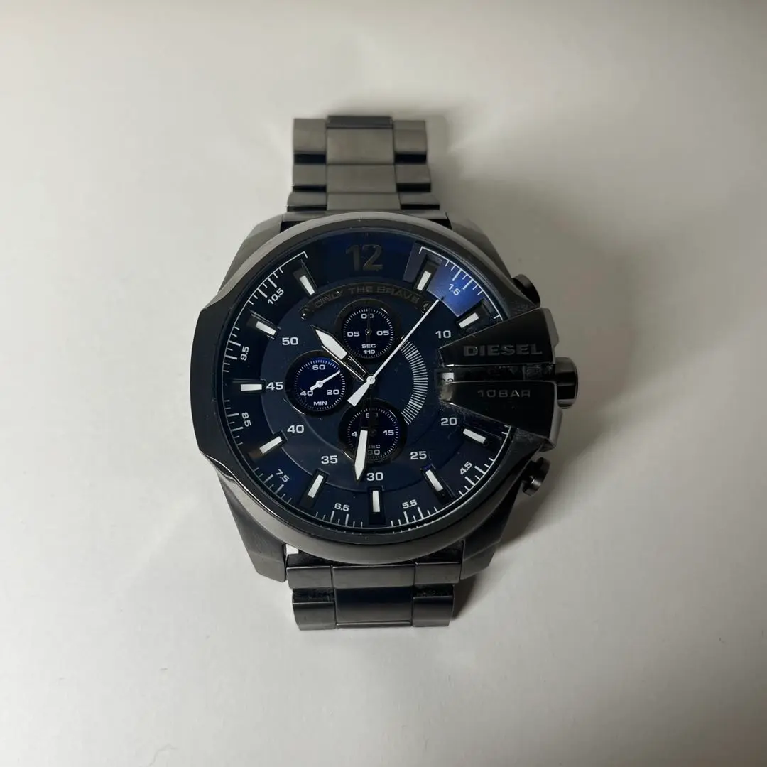 【最終値下げ‼️】　diesel DZ4329 ガンメタル×ネイビー　中古品 2025年最新】diesel 時計 dz4329の人気アイテム - メルカリ