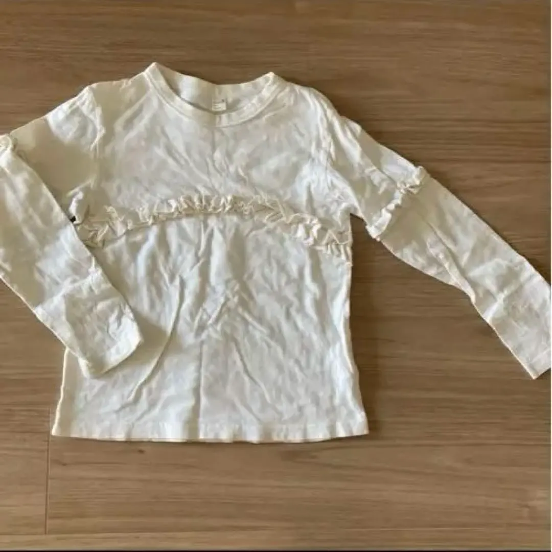 Thumbnail of apres les cours Frilled Long Sleeve Cut and Sew - 120