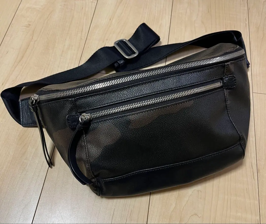 United Arrows 腰包 迷彩 卡其 的縮圖