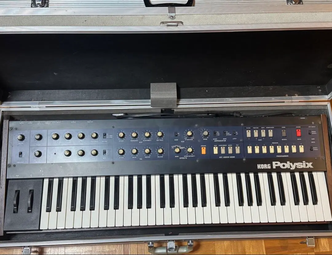 mr.july様 | Polysix・ポリシックス・KORG・MIDI改造済み Korg PolySix Analog PS-6 Kiwi Midi Serviced Rare Vintage