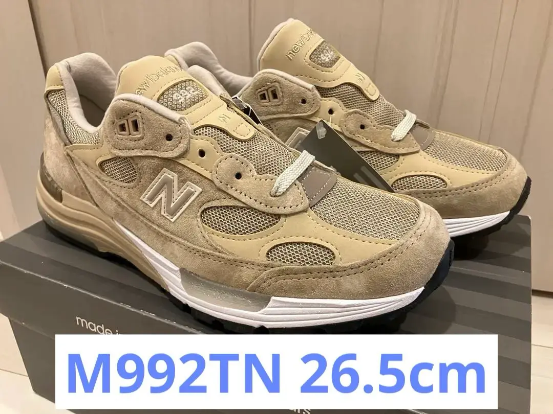 ◆関税/送料込◆NEW BALANCE◆M992TN◆送料無料◆UNISEX◆ newbalance 992 tan（メンズファッション） | ファッション の