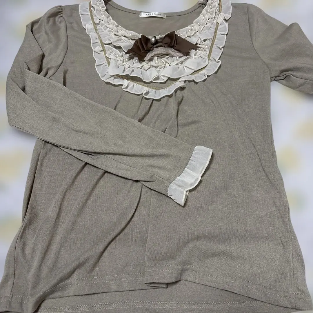 Ank Rouge 蝴蝶結 蕾絲 長袖 M 碼 的縮圖