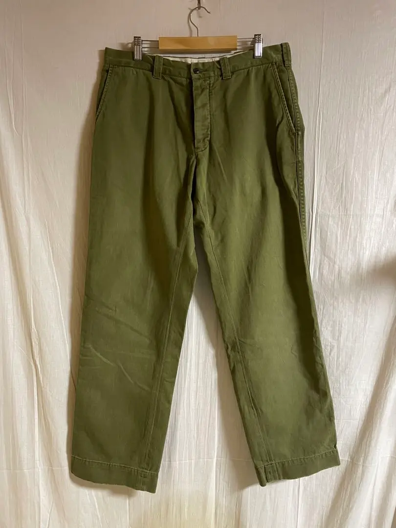 Ralph Lauren オリーブグリーン チノパン　32/32 Ralph Lauren オリーブグリーン チノパン 32/32 - メルカリ