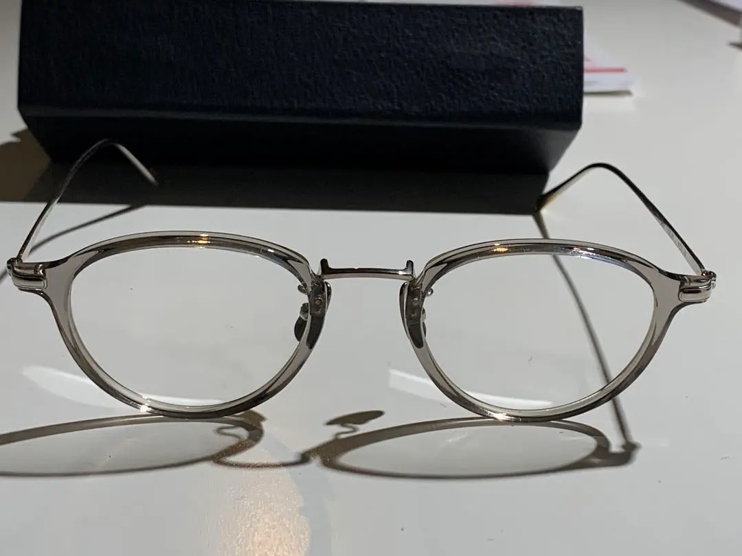 【超美品】BLANC.. サングラス BM005 BLANC(ブラン) BM005 サングラス BM005 ブラウン×シルバー