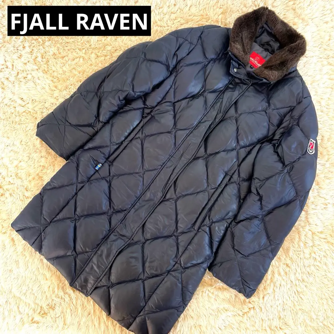 FJALL RAVENダウンジャケット ブラック ダウンジャケット フード付き FJALL RAVEN FJALLRAVEN フェールラーベン Expedition Down Lite