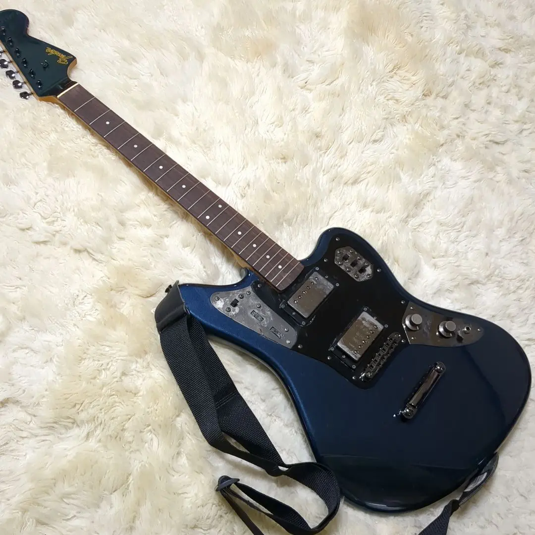 Fender Japan Jaguar JGS GMB ガンメタブルー Fender Japan Limited Jaguar Hh Electric Guitar - Gun Metal
