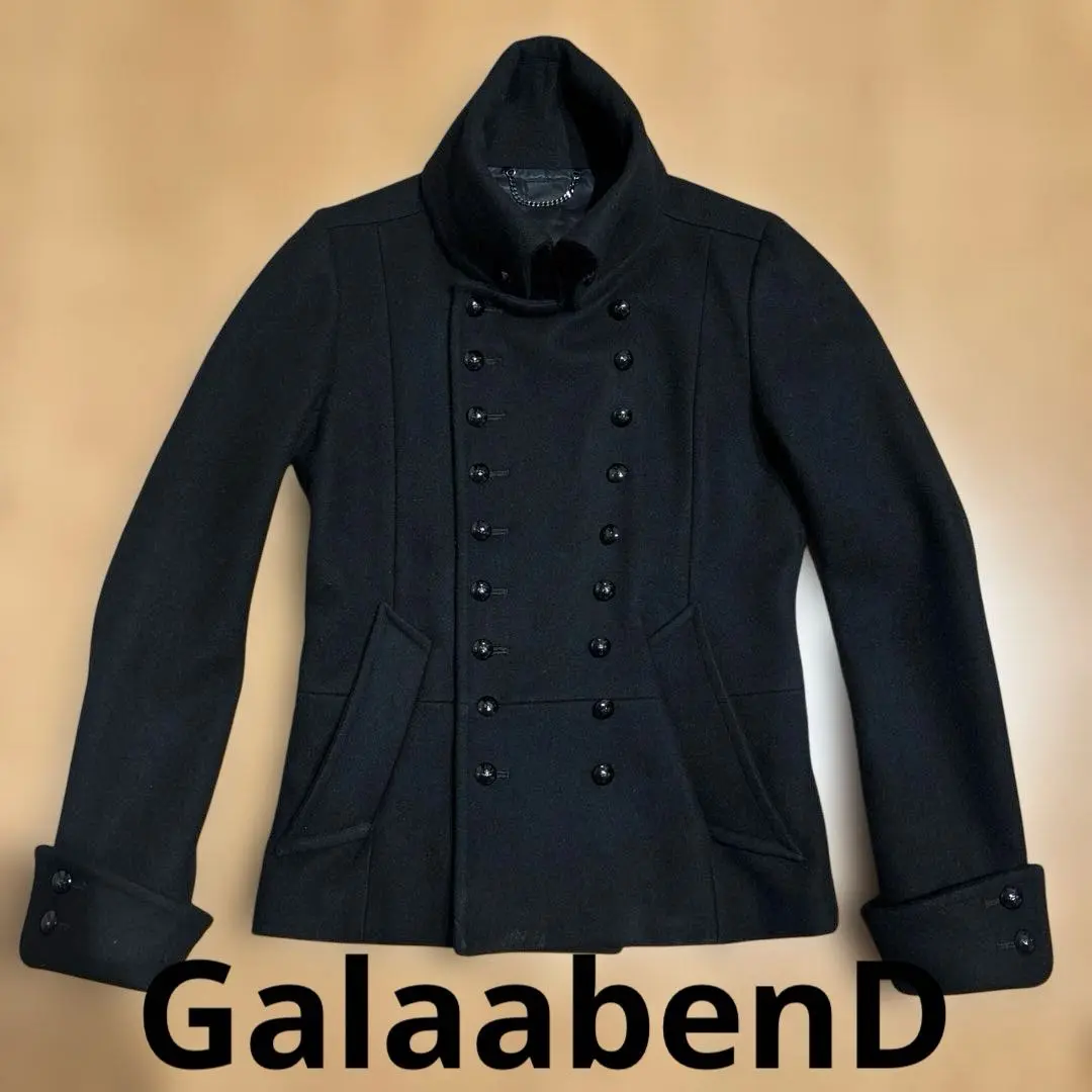 【超美品】Galaabend ガラアーベント ナポレオン ジャケット New Wave ブレーデッドナポレオンジャケット BLACK×GOLD