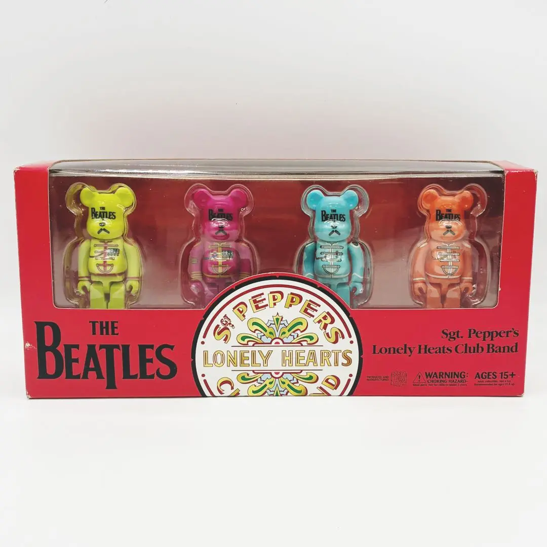 The Beatles Sgt. Pepper's ベアブリック　100% レア 2025年最新】BE@RBRICK The Beatlesの人気アイテム - メルカリ