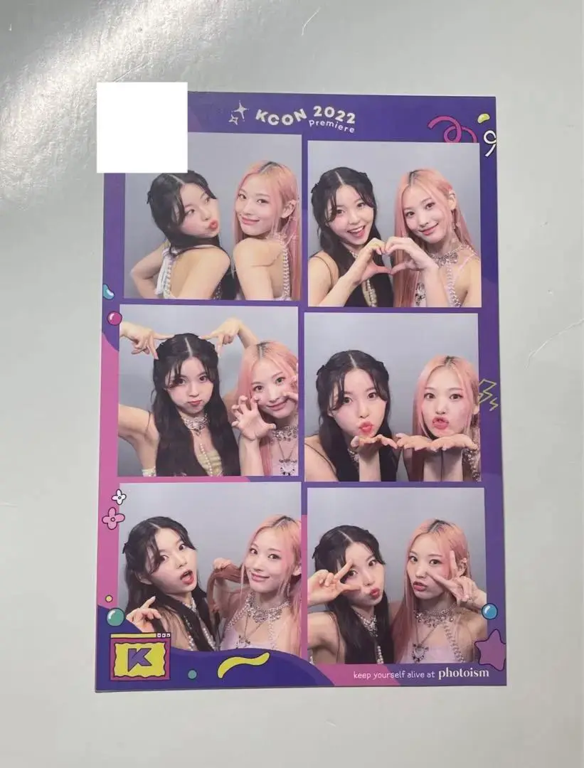 NMIXX Kcon 2022 アーカイブモーメント　プリクラ　photoism FST3WODaAAAXw03.jpg:large