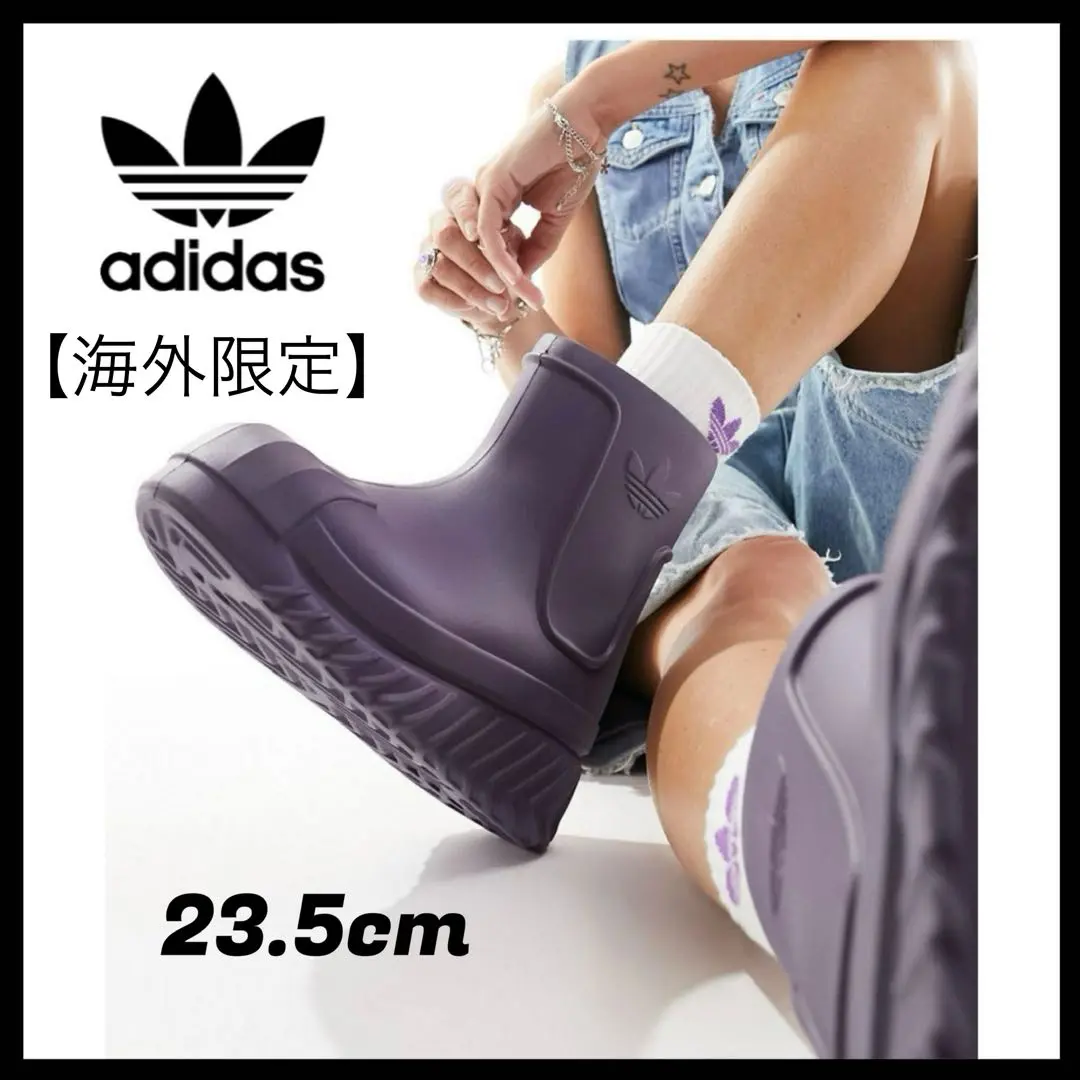 中古】アディダス adidas レインブーツ ブラック adidasのフリマアイテム一覧