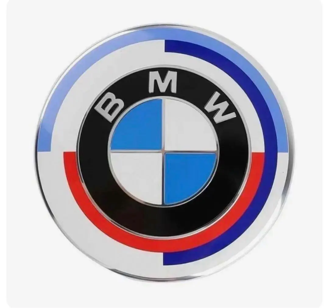 値下げです！ BMW　50周年記念　エンブレム　美品 BMW 純正 グロメット付き M 50th Anniversary クラシック