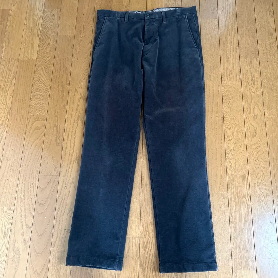 Thumbnail of Crocodile Corduroy Slacks, Size 85, Dark Gray