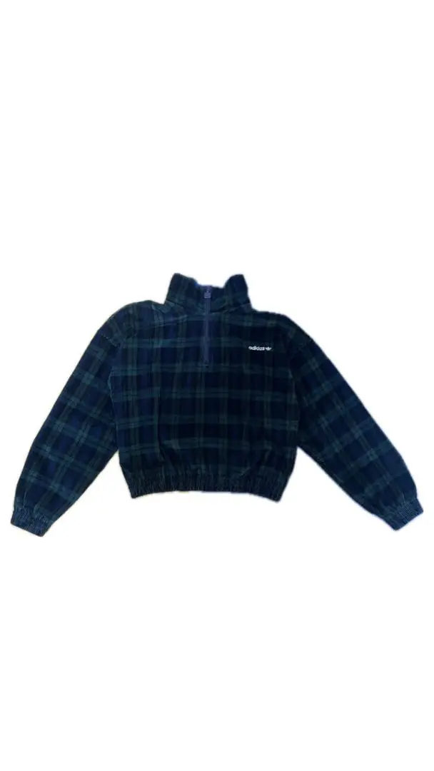 2025年最新】韓国 adidas tartan half zip コーデュロイの人気
