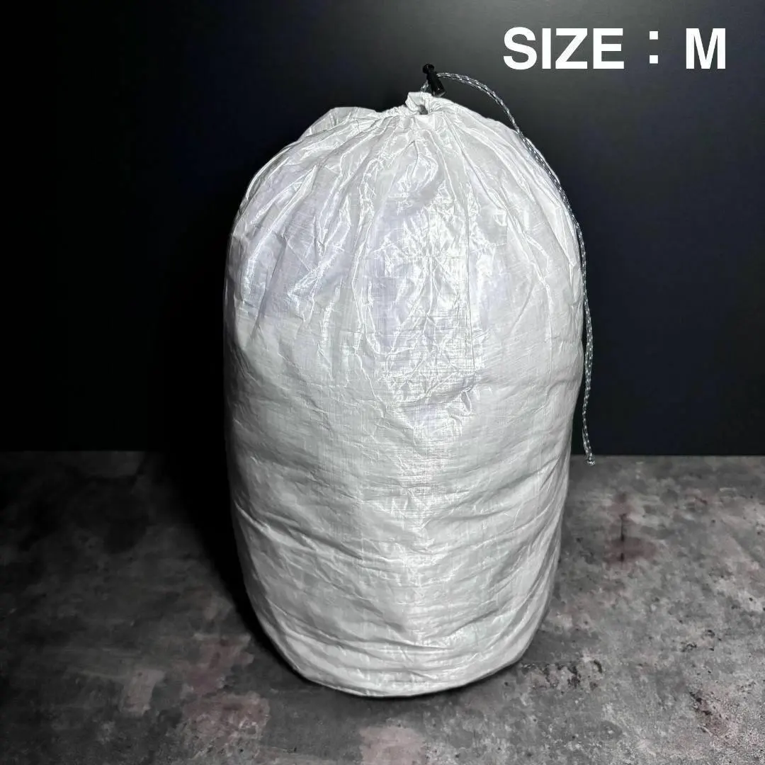 Thumbnail of Stuff sack, stuff bag, Dyneema, lightweight, mountaineering, UL (Ultralight), no tag, size M