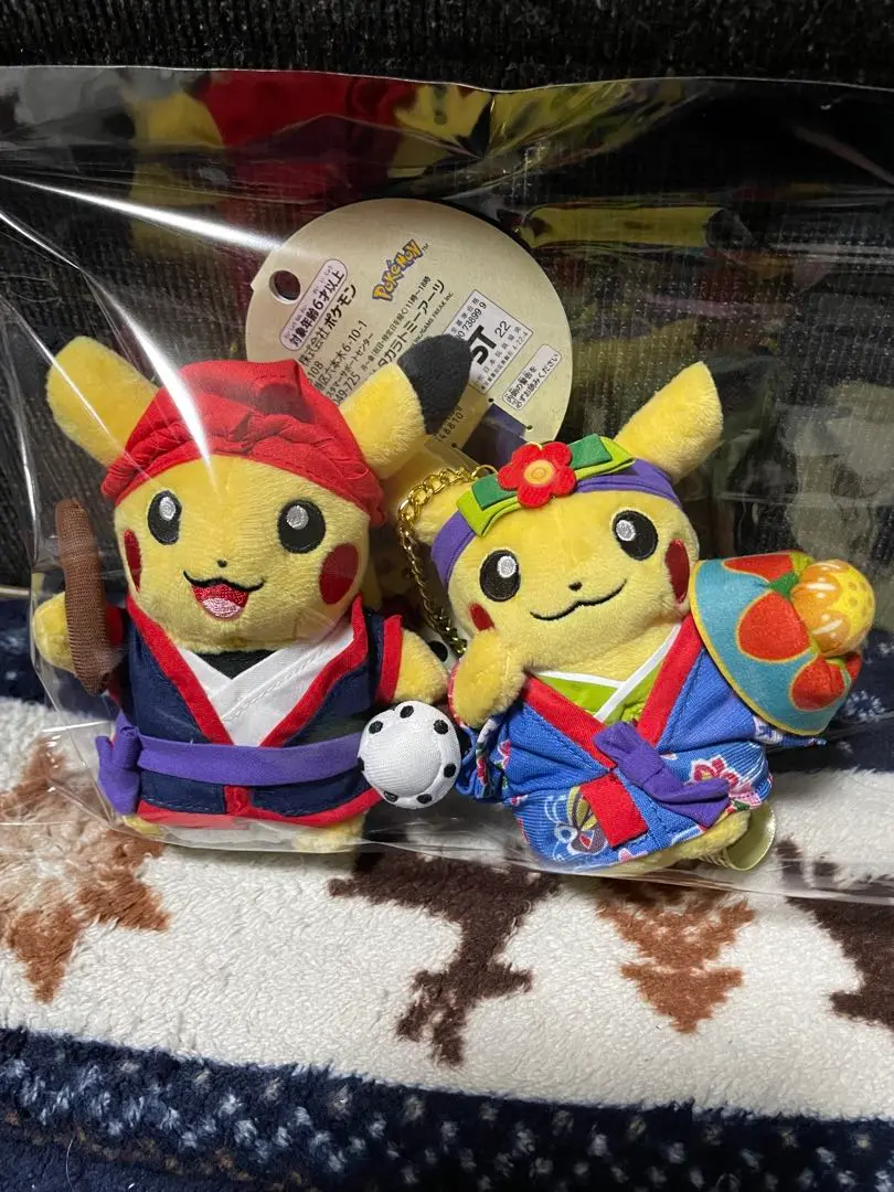 ポケモン★♥ピカチュウ・エイサー♥★ぬいぐるみ★ポケモンセンター　オキナワ ぬいぐるみ エイサーピカチュウ ポケモンセンターオキナワ