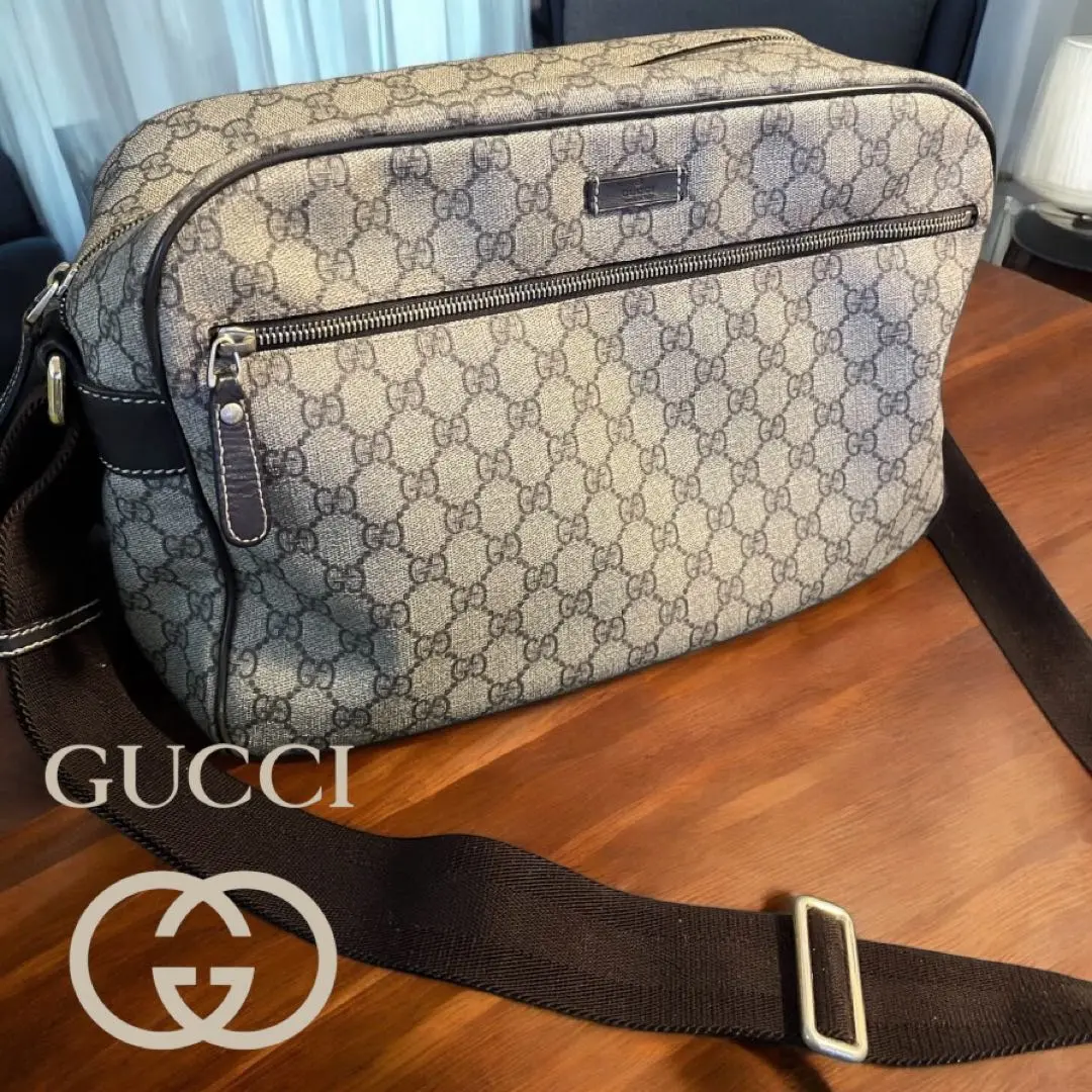 未使用級 GUCCI グッチ 211107 ショルダーバッグ GG インプリメ GUCCI グッチ 211107 GGインプリメ ショルダーバッグ PVC